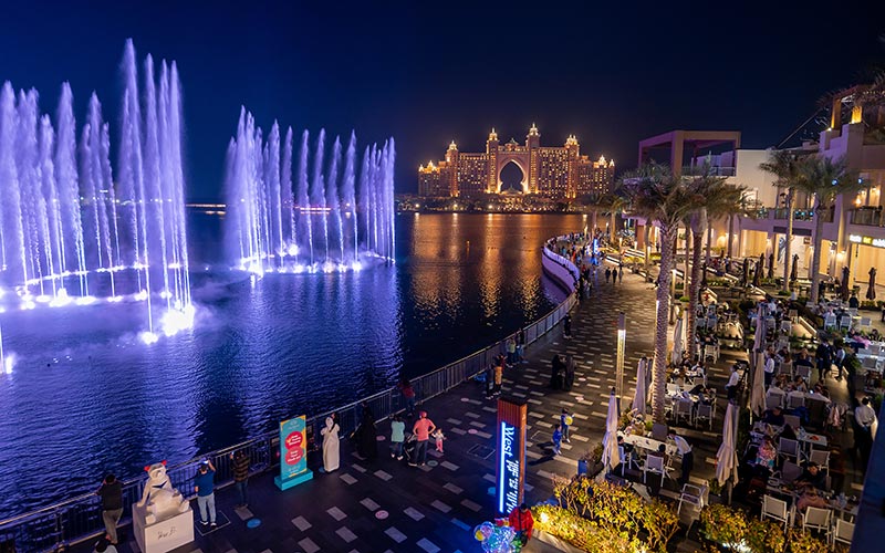 The Dubai Fountain Boardwalk
