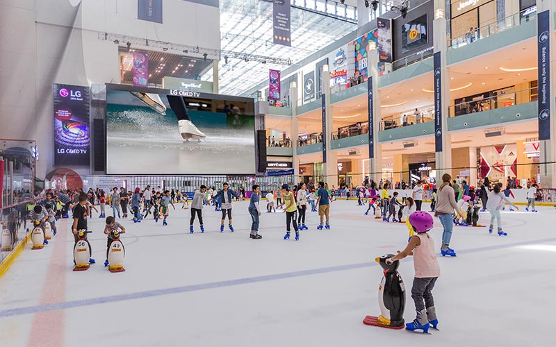 Dubai Mall Ice Rink