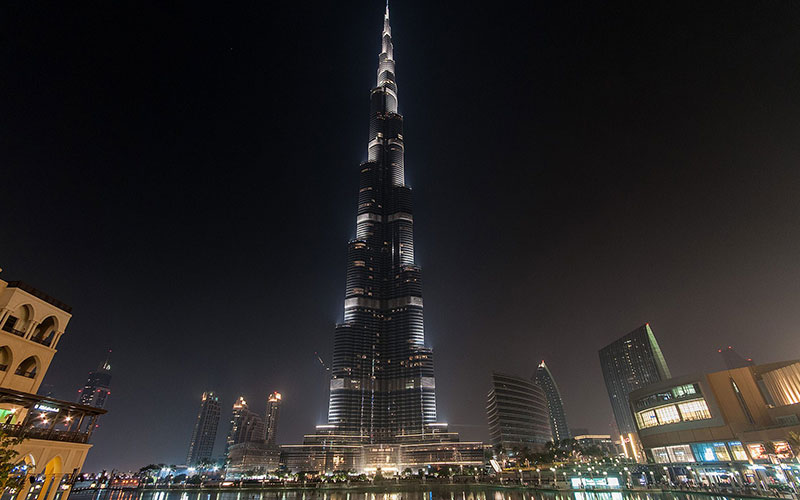 Burj Khalifa at Night