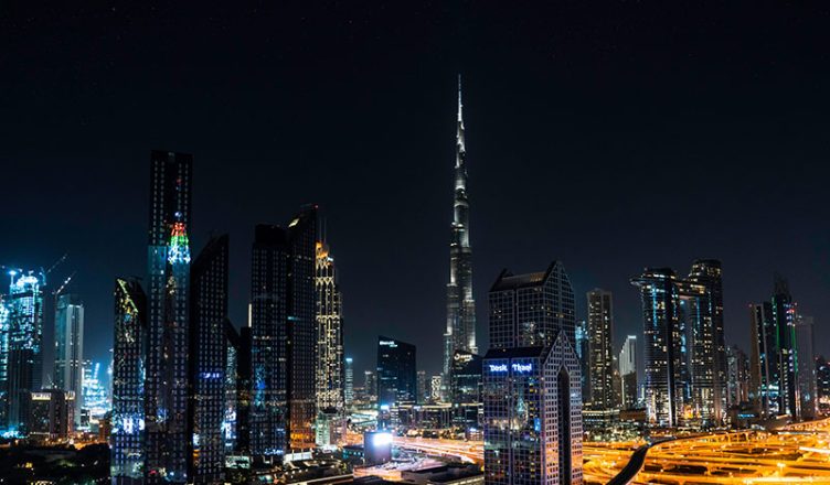Burj Khalifa Night View