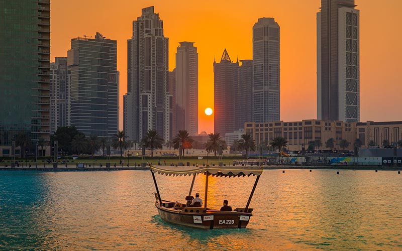 Abra Ride at Dubai Creek in Dubai