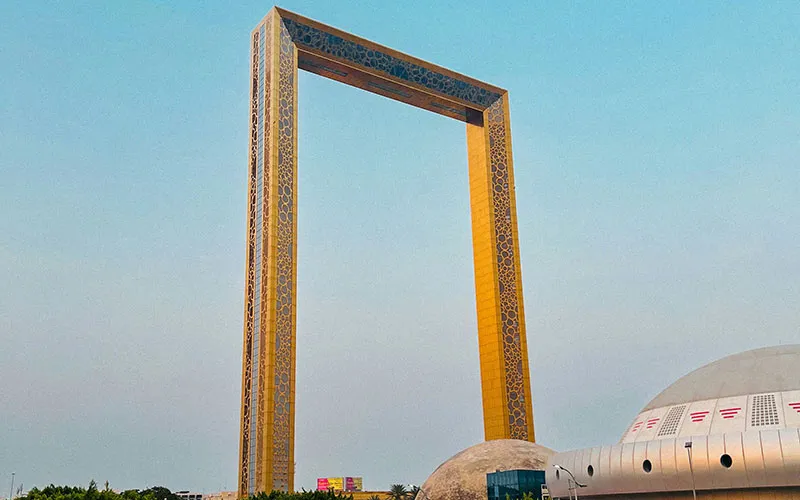 View of Dubai Frame 